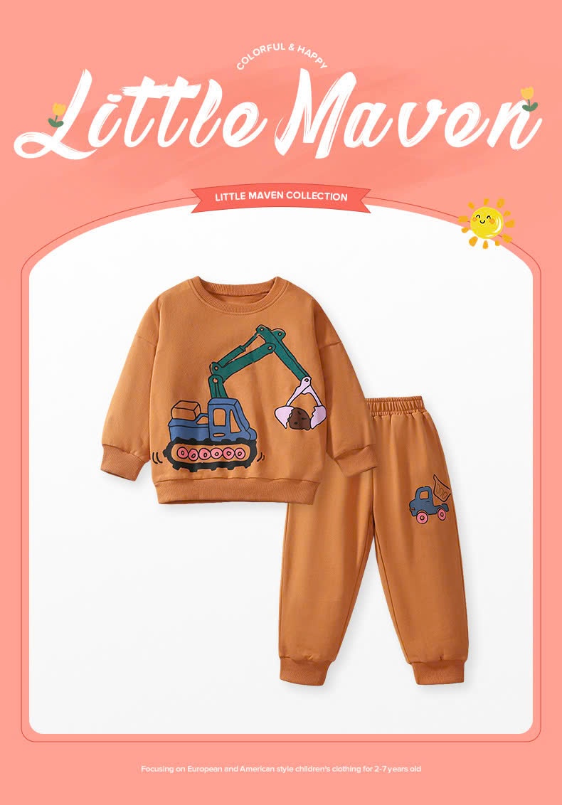24HA49.05 - BST BỘ NỈ HÃNG LITTLE MAVEN