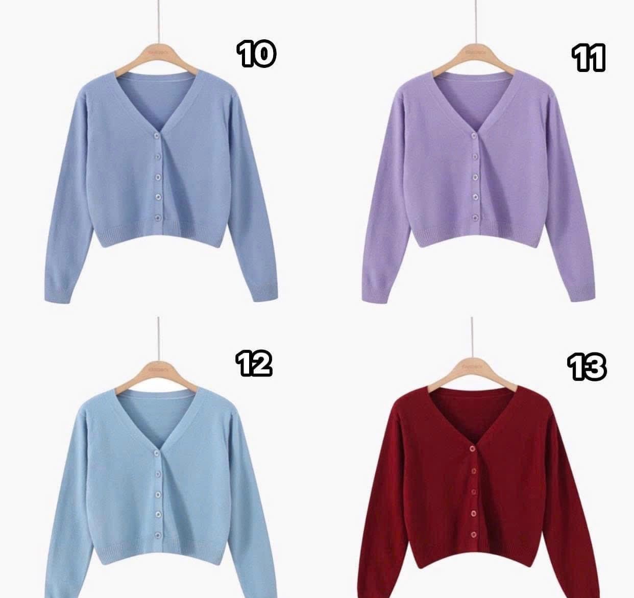 24HA29.32 - CARDIGAN MỎNG NỮ