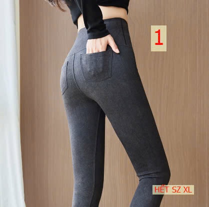 24HA39.06 - QUẦN DEMIN CẠP CAO