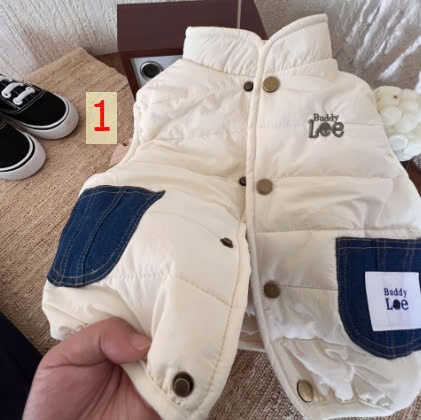 24HA49.08 - ÁO GILE PHAO PHỐI TÚI CHO BÉ