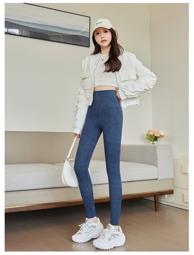 24HA39.06 - QUẦN DEMIN CẠP CAO