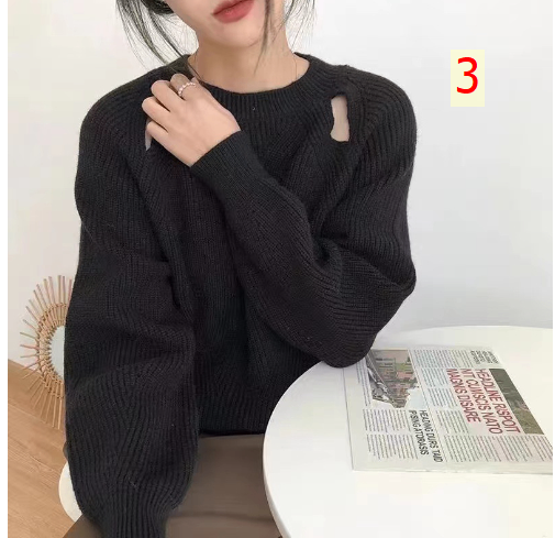 24HA39.32 - ÁO LEN HỞ VAI HOT HIT