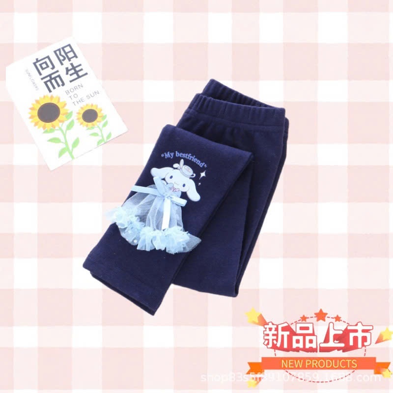 24HA69.10 - QUẦN LEGGING BÉ GÁI
