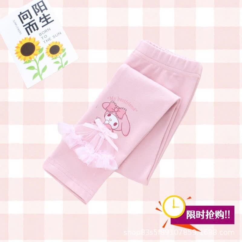 24HA69.10 - QUẦN LEGGING BÉ GÁI