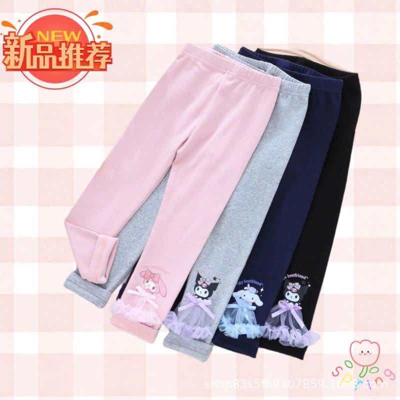 24HA69.10 - QUẦN LEGGING BÉ GÁI