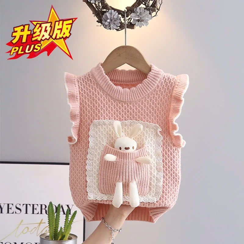 24HA69.08 - ÁO GILE LEN THỎ BÉ GÁI