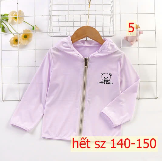 24HA69.19 - ÁO CHỐNG NẮNG HÌNH GẤU