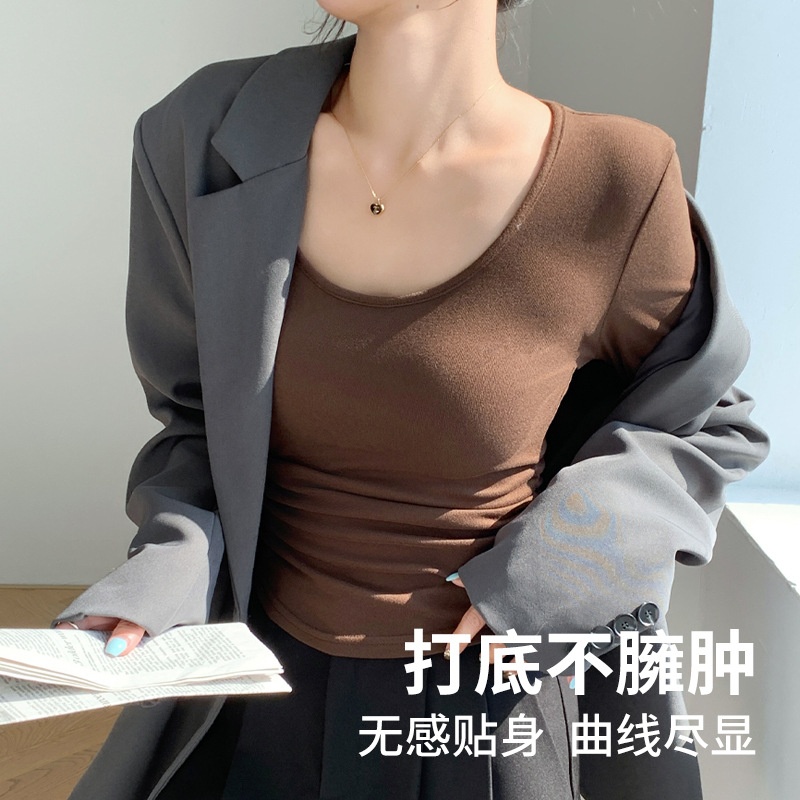 24HA69.30 - ÁO THU ĐÔNG CỔ TRỄ NỮ
