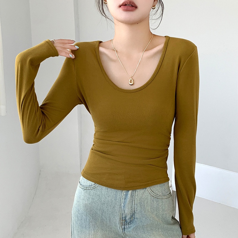 24HA69.30 - ÁO THU ĐÔNG CỔ TRỄ NỮ