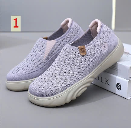24HA79.21 - GIÀY VẢI NỮ ĐẾ MỀN THOÁNG KHÍ