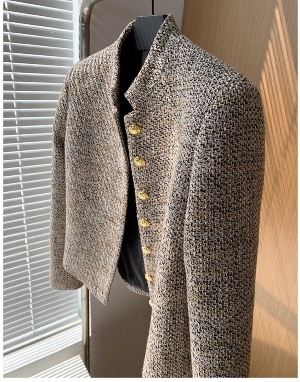 24HA79.10 - ÁO KHOÁC DẠ TWEED