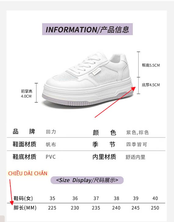 24HA79.32 - GIÀY ĐỘN ĐẾ WARRIOR NỮ