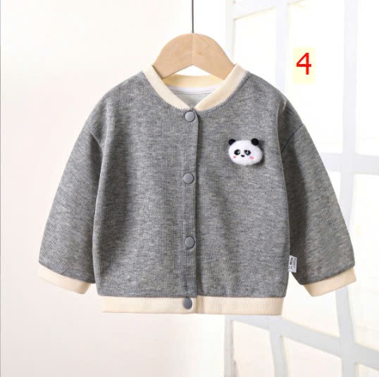 24HA79.05 - ÁO THU ĐÔNG KÈM GẤU CHO BÉ