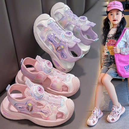 24HA79.18 - SANDAL RỌ BÉ GÁI