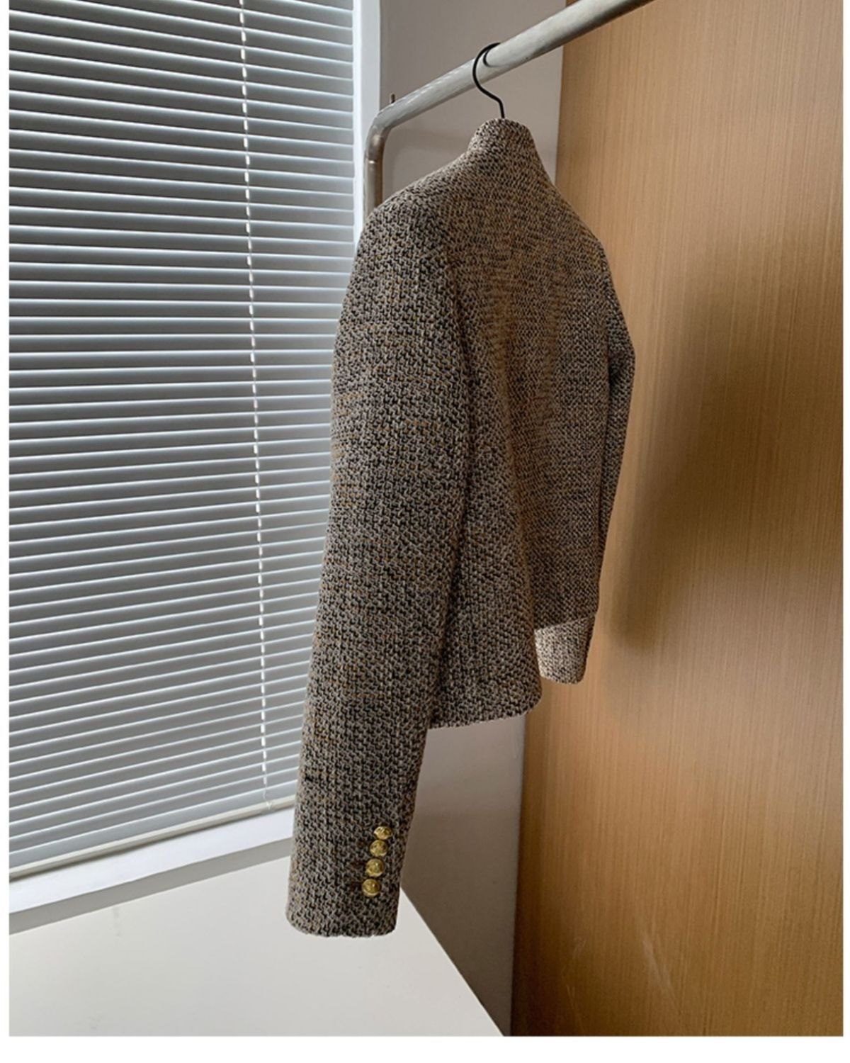 24HA79.10 - ÁO KHOÁC DẠ TWEED