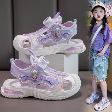 24HA79.18 - SANDAL RỌ BÉ GÁI