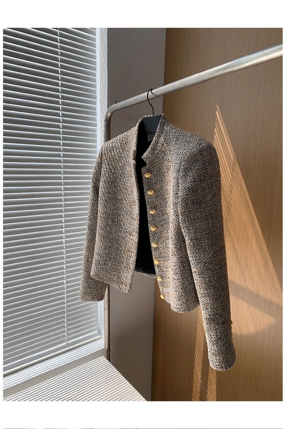 24HA79.10 - ÁO KHOÁC DẠ TWEED