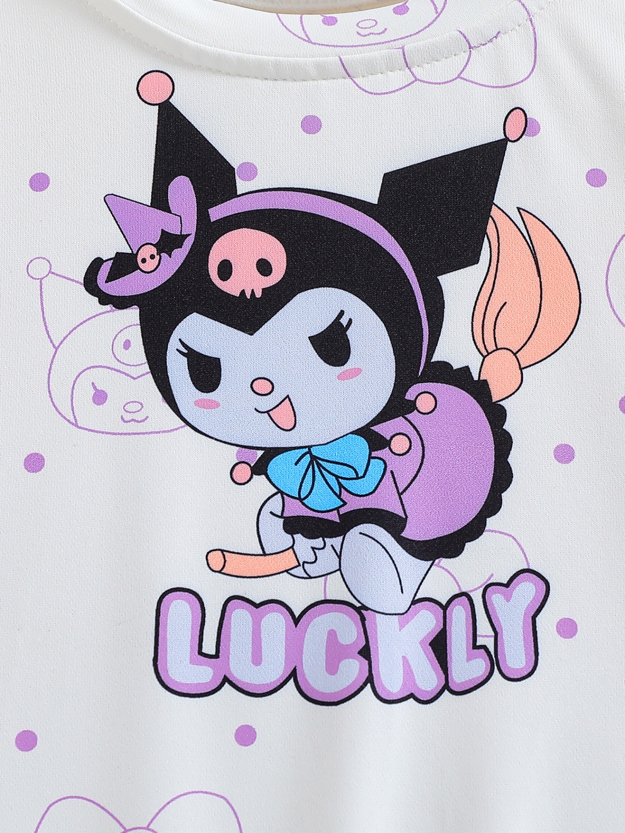 24HA89.27 - BỘ NỈ KUROMI BÉ GÁI