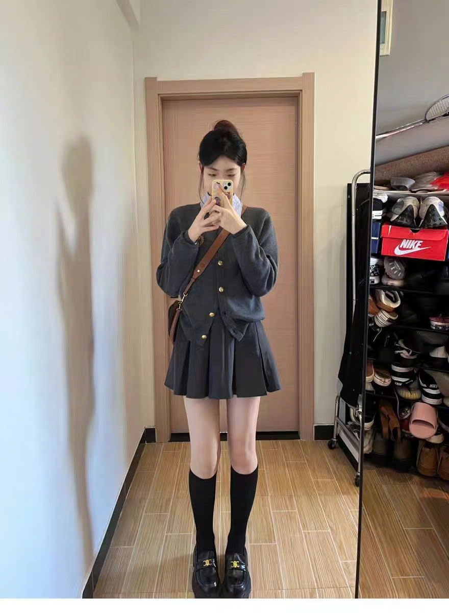 24HA109.03 - CARDIGAN LEN 2 MÀU CHO NỮ
