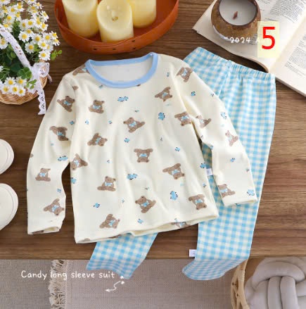 24HA99.24 - BỘ THU ĐÔNG 6 MẪU CHO BÉ HOMESWEAR