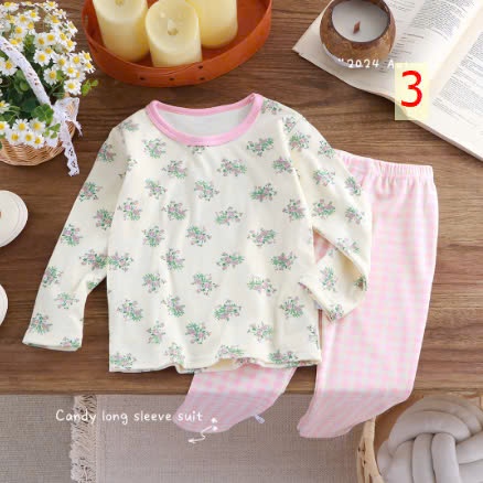24HA99.24 - BỘ THU ĐÔNG 6 MẪU CHO BÉ HOMESWEAR