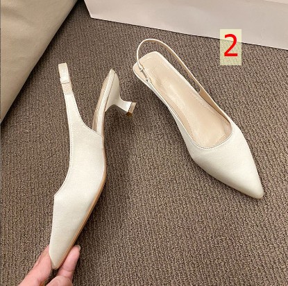 24HA109.13-GIÀY CAO GÓT SLINGBACK MŨI NHỌN