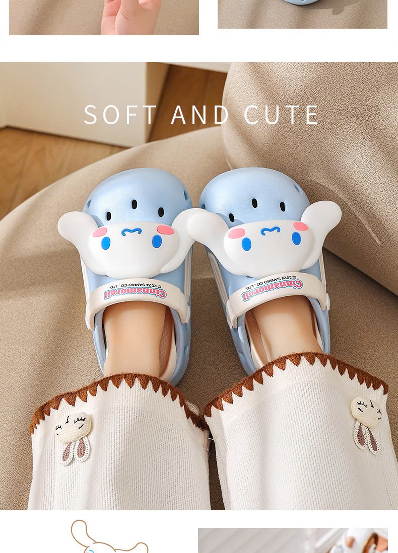 24HA129.04 - SỤC CROCS KUROMI BÉ GÁI