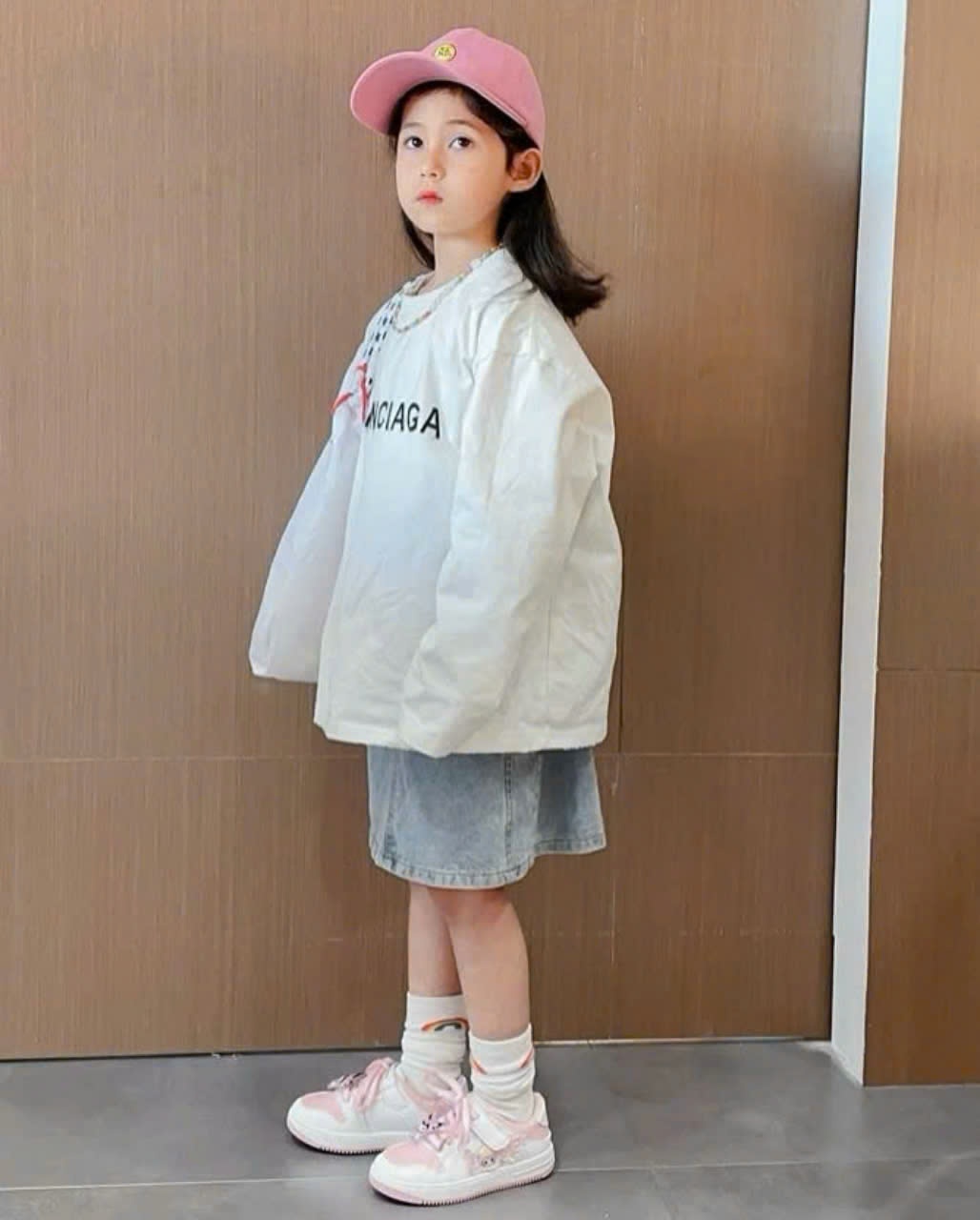 24HA129.32 - GIÀY KUROMI LOVE BÉ GÁI