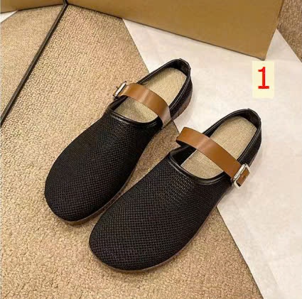 24HA129.08 - GIÀY LƯỜI LƯỚI NỮ