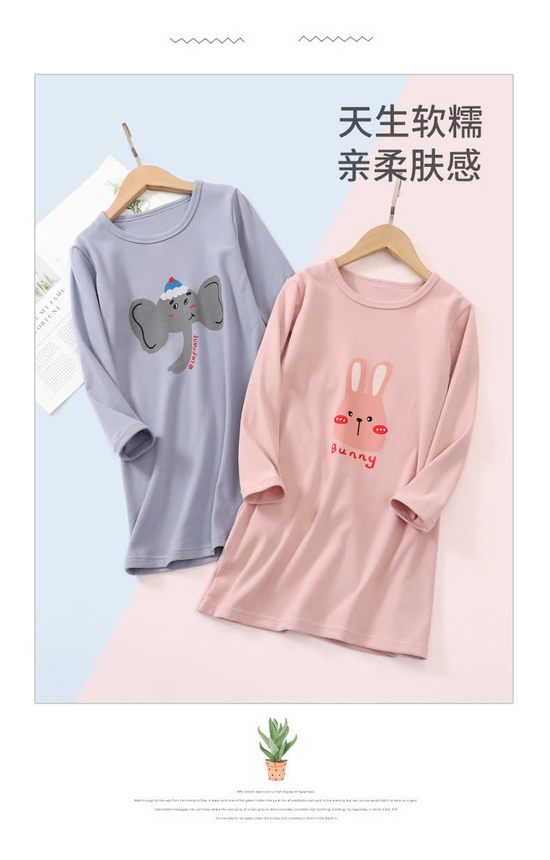 24HA129.07 - VÁY NGỦ BÉ GÁI MADAMKIDS