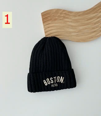 24HA139.12 - MŨ LEN BOSTON CHO BÉ