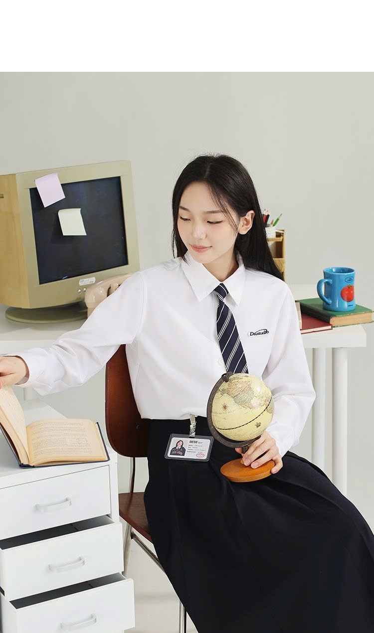 24HA139.16 - ÁO SƠ MI DESSU NỮ