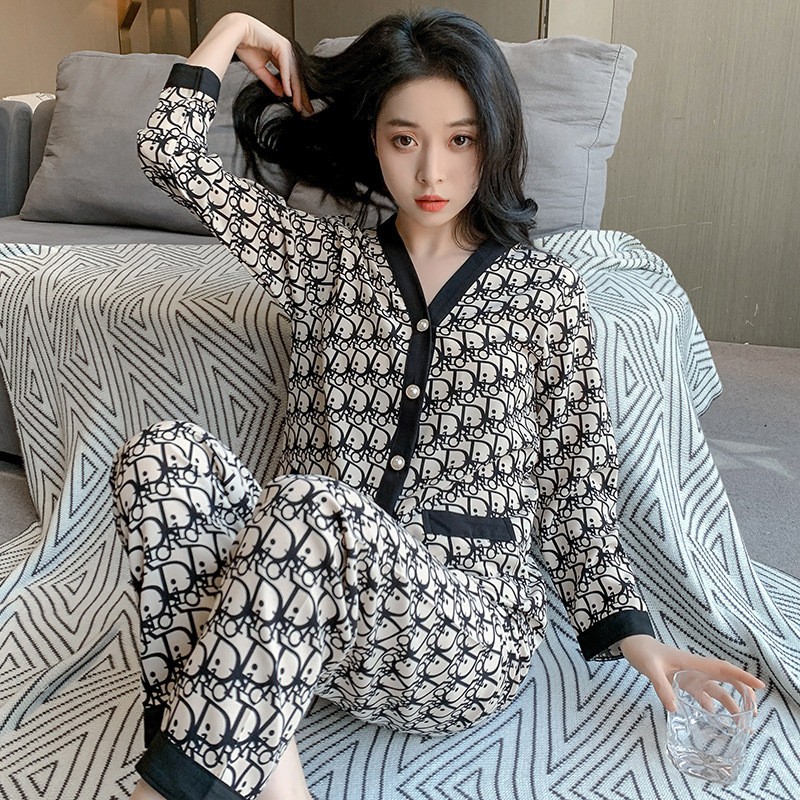 24HA139.17- BỘ DÀI TAY MẶC NHÀ NỮ