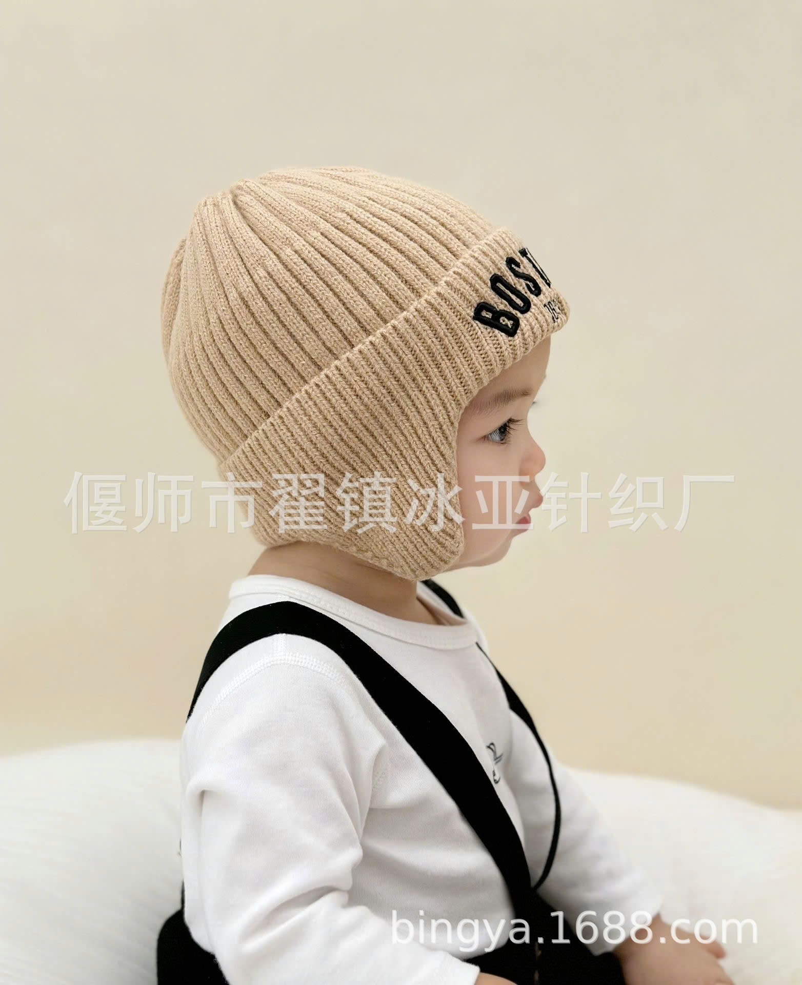 24HA139.12 - MŨ LEN BOSTON CHO BÉ