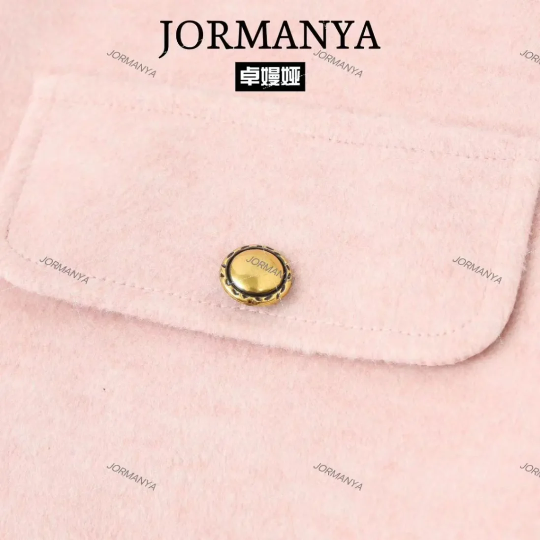 24HA289.22 - ÁO DẠ JORMANYA FULL TÚI MÓC
