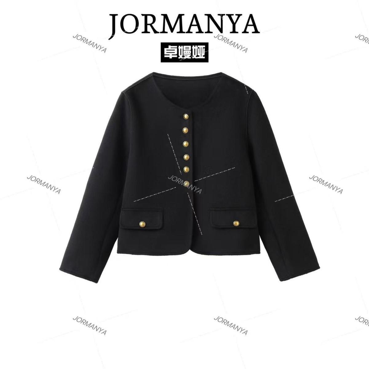 24HA289.22 - ÁO DẠ JORMANYA FULL TÚI MÓC