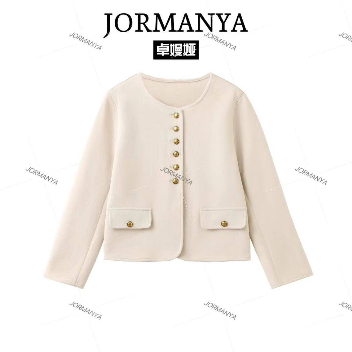 24HA289.22 - ÁO DẠ JORMANYA FULL TÚI MÓC
