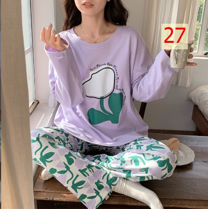 24HA159.22- BỘ THU ĐÔNG MẶC NHÀ NỮ