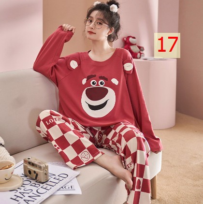 24HA159.22- BỘ THU ĐÔNG MẶC NHÀ NỮ