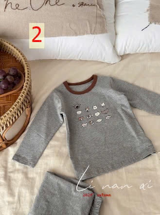 24HA159.19 - BỘ MẶC NHÀ XUẤT HÀN CHO BÉ