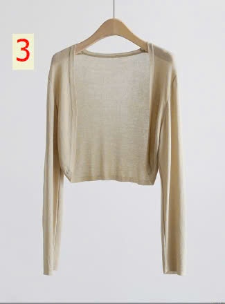 24HA159.13 - SET 2 ÁO CARDIGAN TƠ MỎNG DÁNG LỬNG