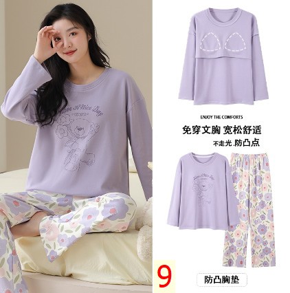 24HA169.01-BỘ MẶC NHÀ KÈM BRA NỮ