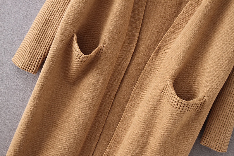 24HA159.09 - ÁO CARDIGAN LEN DÁNG DÀI NỮ