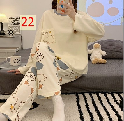 24HA159.22- BỘ THU ĐÔNG MẶC NHÀ NỮ