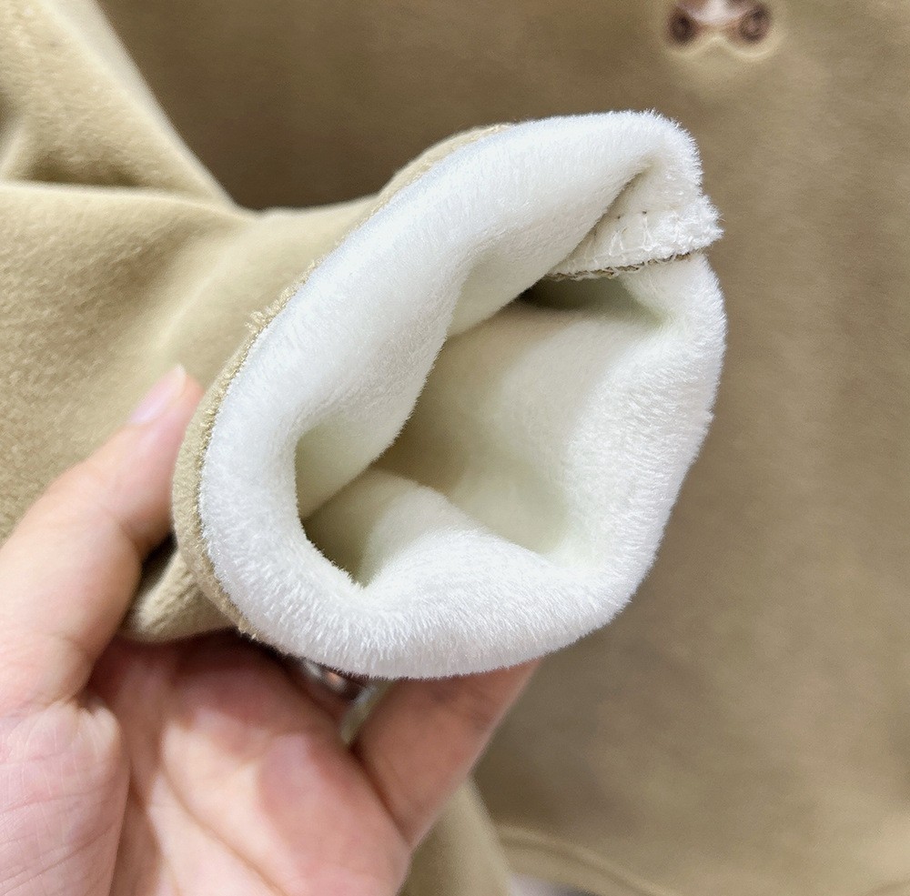 24HA159.31-ÁO GIỮ NHIỆT LÔNG CỪU LÓT LÔNG KACADY