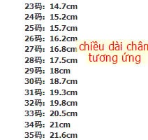 24HA169.25 - GIÀY BÚP BÊ BÉ GÁI