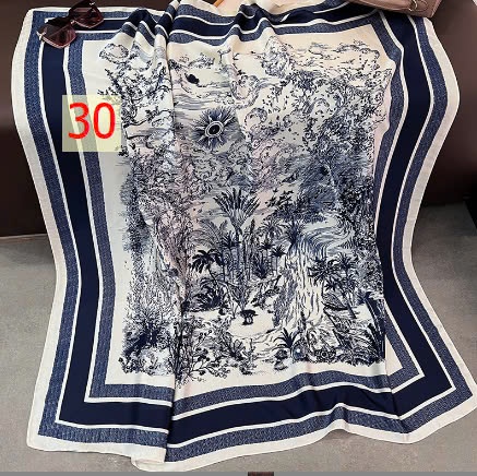 24HA169.10 - KHĂN LỤA CHOÀNG QUẢNG CHÂU