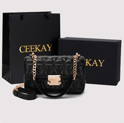 24HA169.06 - TÚI XÁCH DÂY XÍCH CEEKEY FULLBOX