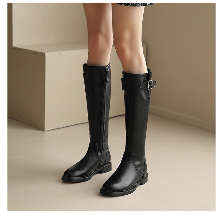 24HA179.25-BOOT ĐÙI DA MỀM