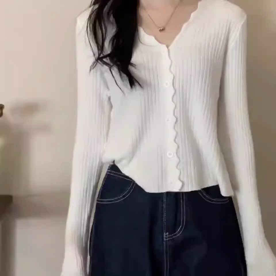 24HA189.29 - ÁO CARDIGAN LEN NỮ